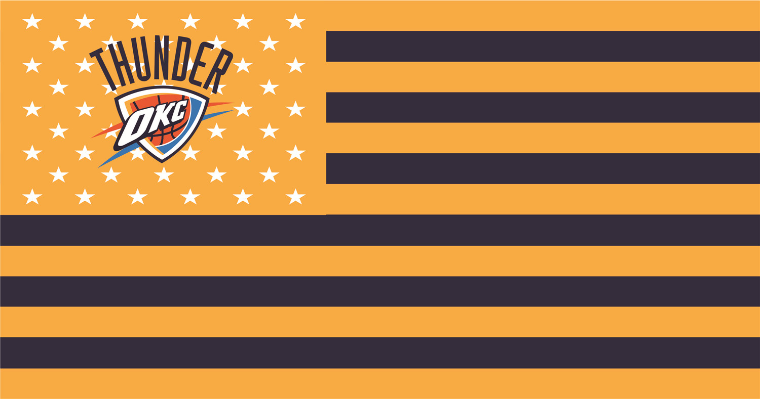 Oklahoma City Thunder Flags DIY iron on transfer (heat transfer) Oklahoma City Thunder Flags DIY iron on transfer (heat transfer)